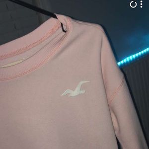 Hollister pink sweatshirt